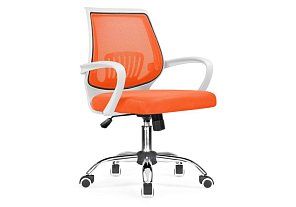 Компьютерное кресло Ergoplus orange / white 
