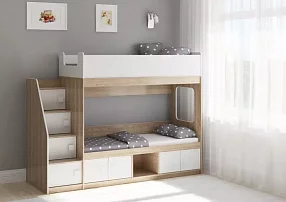 Двухъярусная кровать Легенда Кровати без механизма