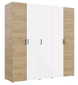 Шкаф Квадро 5-ти ств 2500 Белый