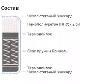 Матрас Компатто (Компатто) Белый 