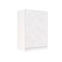 Шкаф верхний ШВ 500 Бруклин (бетон белый) 