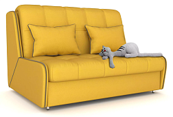 Диван-кровать Дрезден Аккордеон Желтый