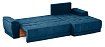 Диван угловой Нордвикс, Синий