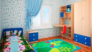Детская комната Жили-Были синяя