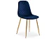 Стул Dabl dark blue / gold, Синий