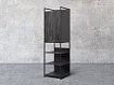 Стеллаж Урбан Лофт 01, Черный