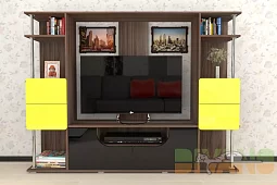 Стенка Мебелеф-7 Коричневый