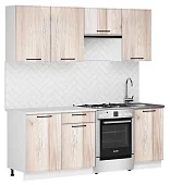 Модульная кухня Либерти 2.1м (лиственница) Бежевый